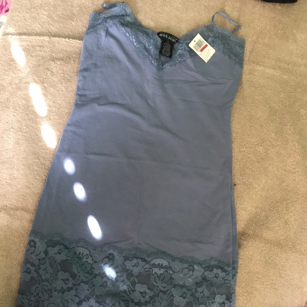 Wet seal size small long spaghetti strap